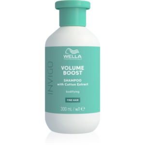 Wella Professionals Invigo Volume Boost tömegnövelő sampon a selymes hajért 300 ml-Ár