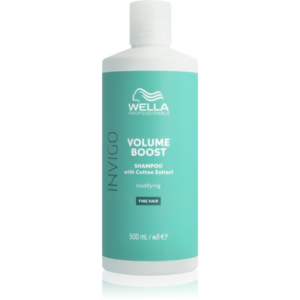 Wella Professionals Invigo Volume Boost tömegnövelő sampon a selymes hajért 500 ml-Ár