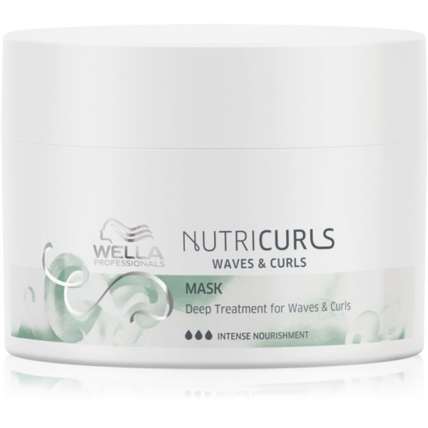 Wella Professionals Nutricurls Waves & Curls kisimító maszk a hullámos és göndör hajra 150 ml-Ár