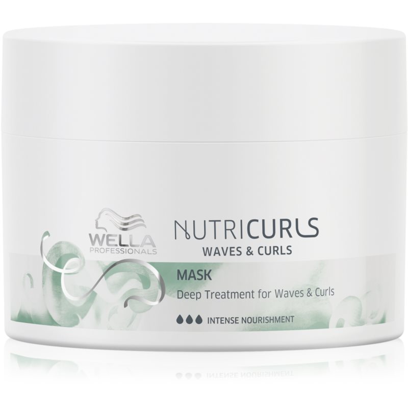 Wella Professionals Nutricurls Waves & Curls kisimító maszk a hullámos és göndör hajra 150 ml-Ár