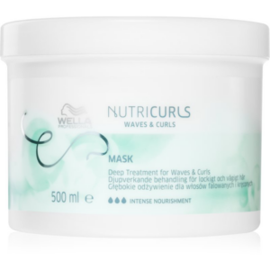 Wella Professionals Nutricurls Waves & Curls kisimító maszk a hullámos és göndör hajra 500 ml-Eredeti
