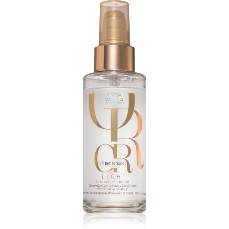Wella Professionals Oil Reflections világosító olaj a fénylő és selymes hajért 100 ml-Eredeti