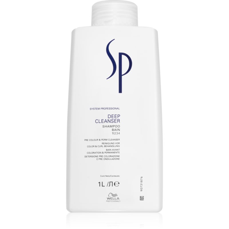 Wella Professionals SP Deep Cleanser mélyen tisztító sampon 1000 ml-Eredeti