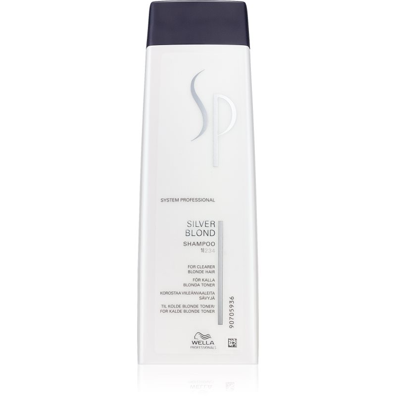 Wella Professionals SP Silver Blond sampon szőke és ősz hajra 250 ml-Eredeti