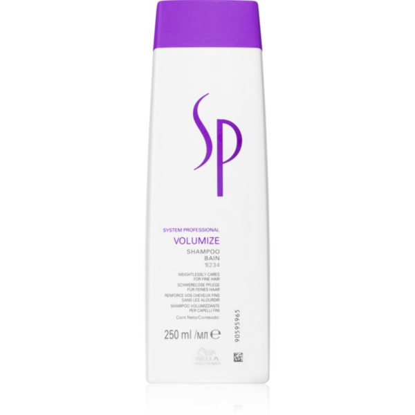 Wella Professionals SP Volumize sampon finom és lesimuló hajra 250 ml-Eredeti