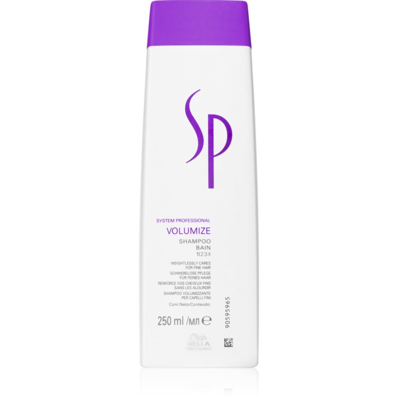 Wella Professionals SP Volumize sampon finom és lesimuló hajra 250 ml-Eredeti