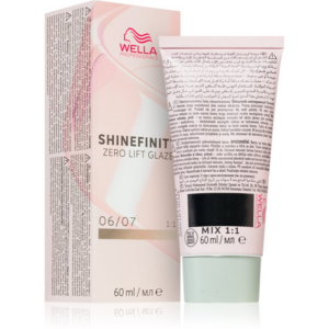 Wella Professionals Shinefinity Zero Lift Glaze tartós hajszínező árnyalat 06/07 - Deep Walnut 60 ml-Ár