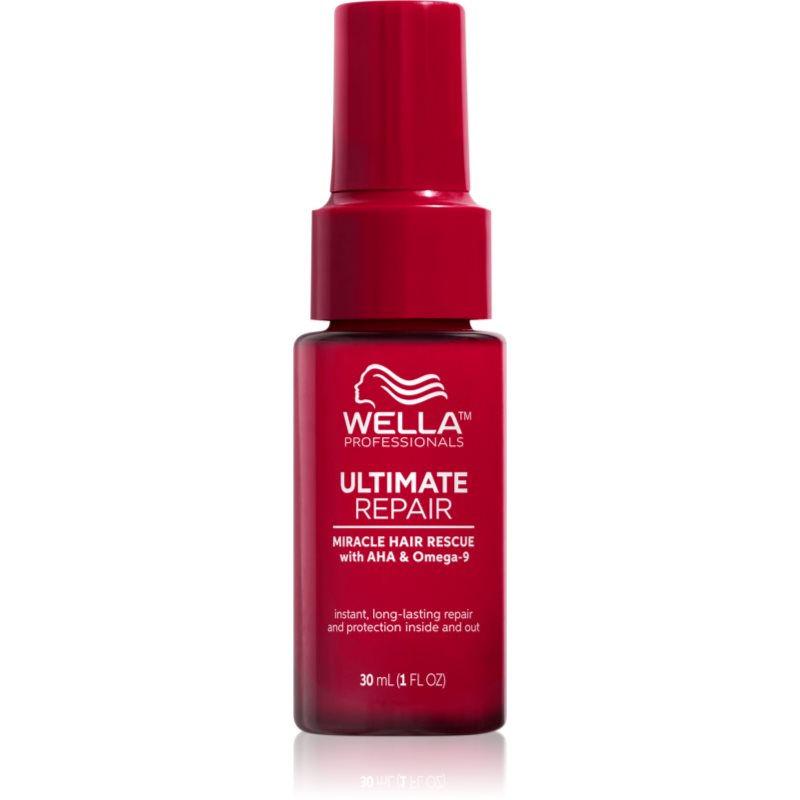 Wella Professionals Ultimate Repair Miracle Hair Rescue leöblítést nem igénylő szérum spray formában a károsult hajra 30 ml-Ár