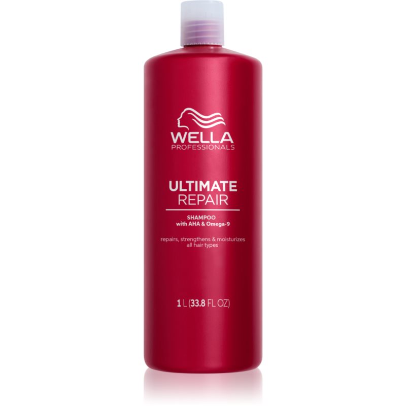 Wella Professionals Ultimate Repair Shampoo hajerősítő sampon a sérült hajra 1000 ml-Ár