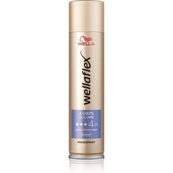 Wella Wellaflex 2 Days Volume hajlakk erős fixálással dús hatásért 400 ml-Ár