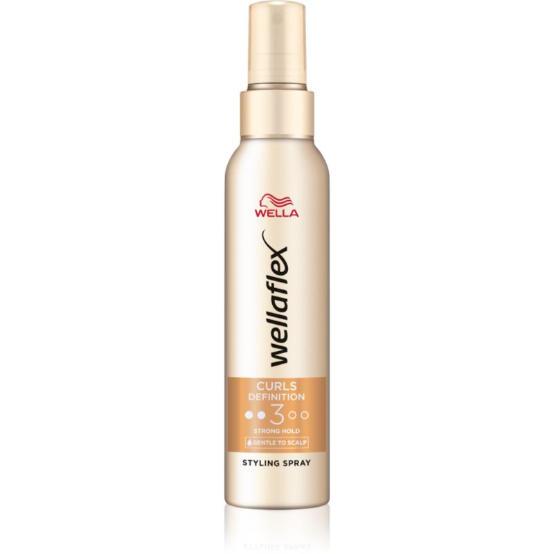 Wella Wellaflex Curls Definition gel spray göndör hajra erős feszesítés 150 ml-Ár