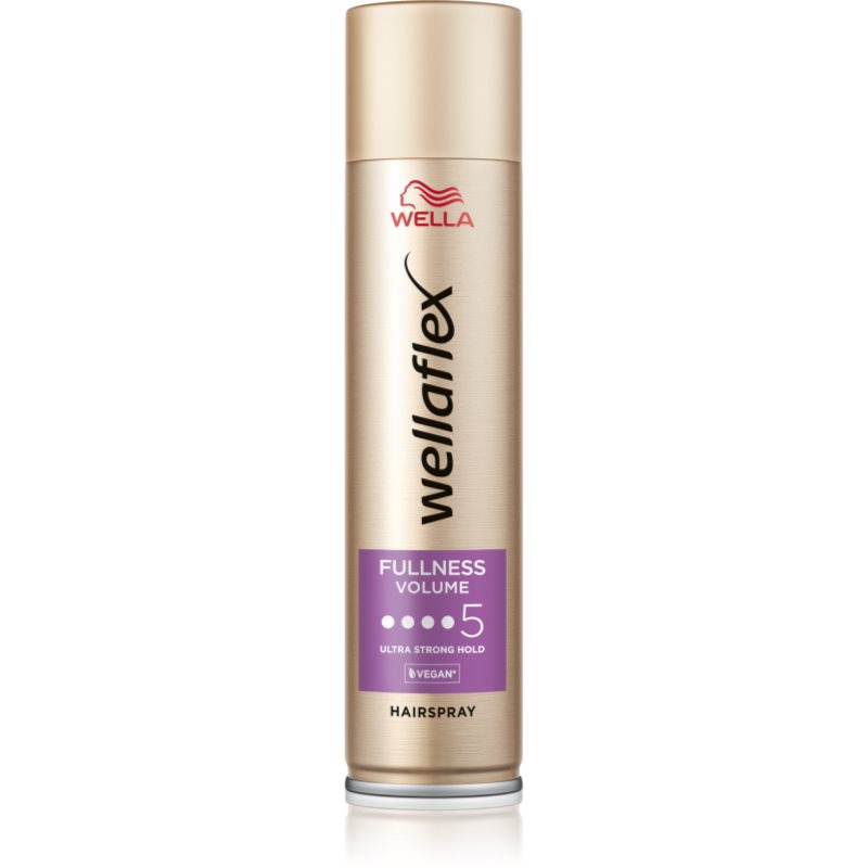 Wella Wellaflex Fullness Volume Hajlakk az extra erős tartásért a rugalmas és dús hajért 250 ml-Ár