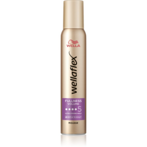 Wella Wellaflex Fullness Volume fixáló hab extra erős fixáló hatású gyenge hajra 200 ml-Ár