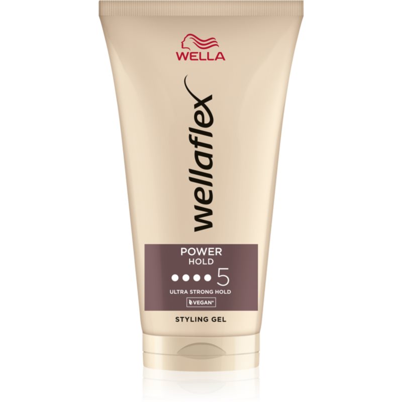 Wella Wellaflex Power Hold erős fixálású gél a hajra 150 ml-Ár