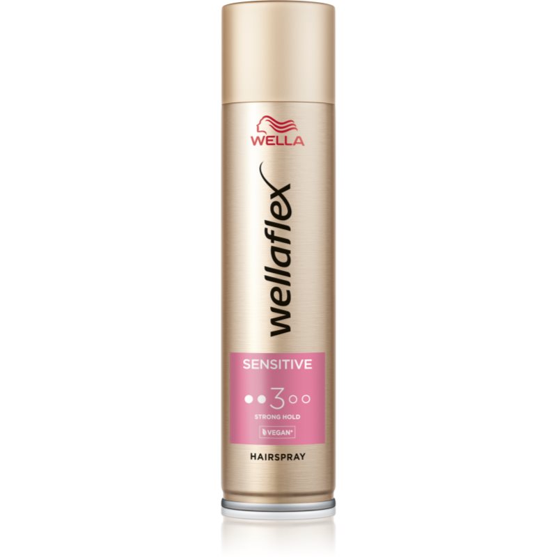 Wella Wellaflex Sensitive hajlakk közepes fixálás parfümmentes 250 ml-Ár