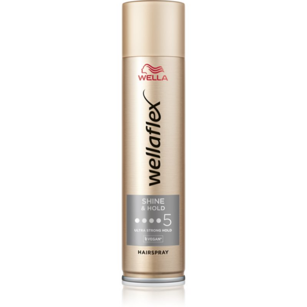 Wella Wellaflex Shine & Hold hajlakk 400 ml-Ár