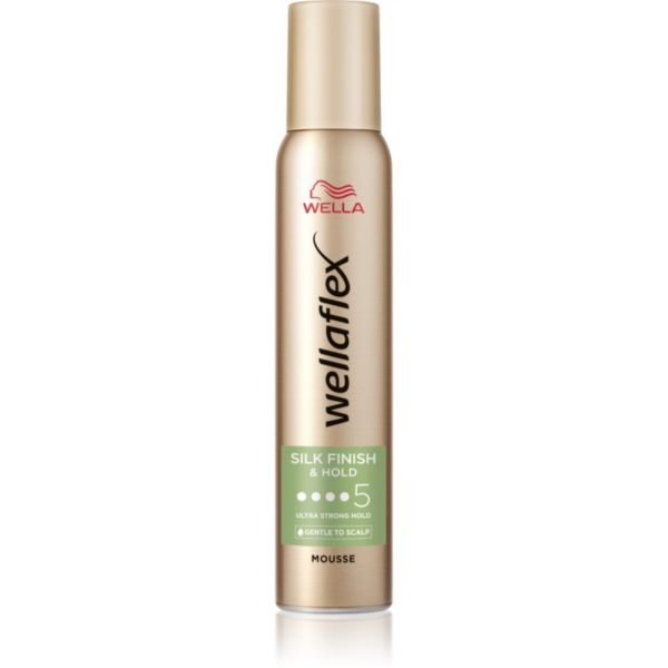 Wella Wellaflex Silk Finish & Hold fixáló hab ultra erős fixálás 200 ml-Ár