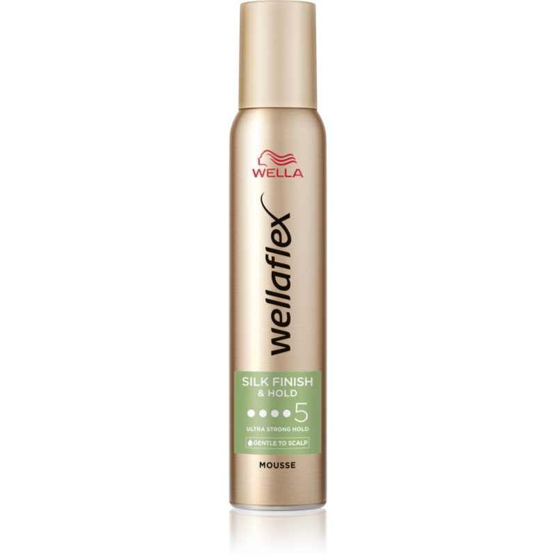 Wella Wellaflex Silk Finish & Hold fixáló hab ultra erős fixálás 200 ml-Ár