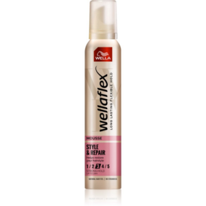 Wella Wellaflex Style & Repair fixáló hab természetes hatásért 200 ml-Ár