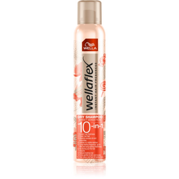 Wella Wellaflex Sweet Sensation száraz sampon gyengéd virágos illattal 180 ml-Ár