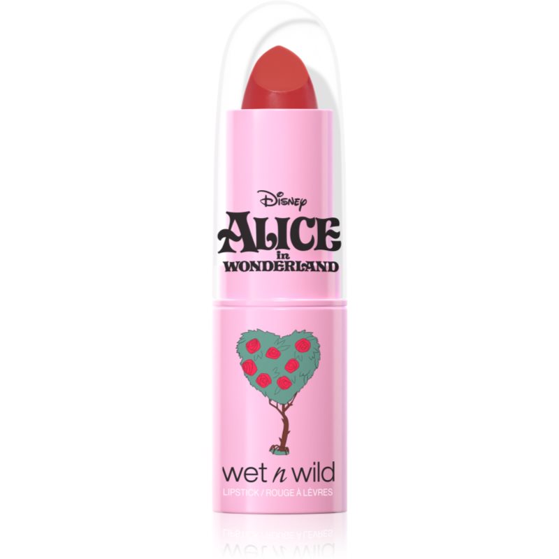 Wet n Wild Alice in Wonderland magas pigmenttartalmú krémes rúzs árnyalat Painted Roses 4