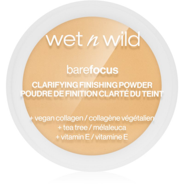 Wet n Wild Bare Focus Clarifying Finishing Powder mattító púder árnyalat Light/Medium 6 g-Ár