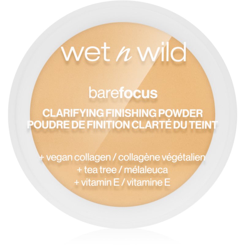 Wet n Wild Bare Focus Clarifying Finishing Powder mattító púder árnyalat Light/Medium 6 g-Ár