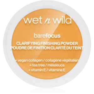 Wet n Wild Bare Focus Clarifying Finishing Powder mattító púder árnyalat Medium/Tan 6 g-Ár