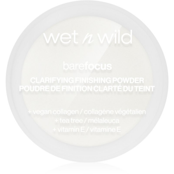 Wet n Wild Bare Focus Clarifying Finishing Powder mattító púder árnyalat Translucent 6 g-Ár