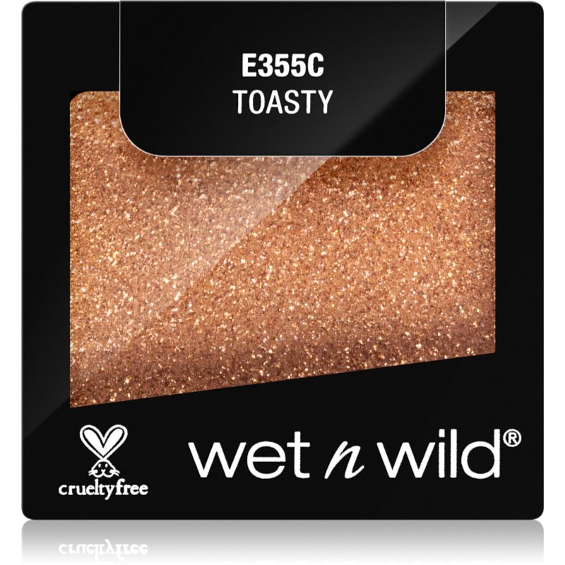 Wet n Wild Color Icon krémes szemhéjfestékek csillámporral árnyalat Toasty 1