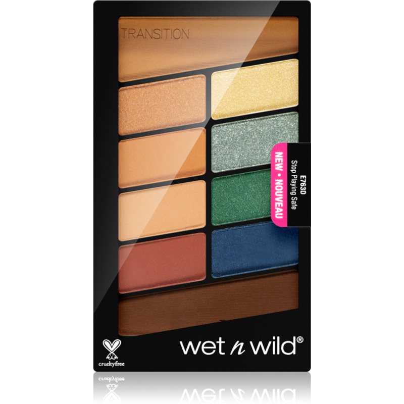 Wet n Wild Color Icon szemhéjfesték paletta árnyalat Stop Playing Safe 10 g-Ár