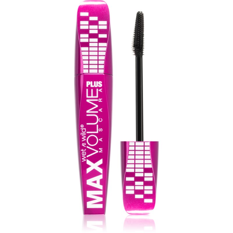 Wet n Wild Max Volume Plus szempillaspirál a maximális dús hatásért árnyalat Black 8 ml-Eredeti