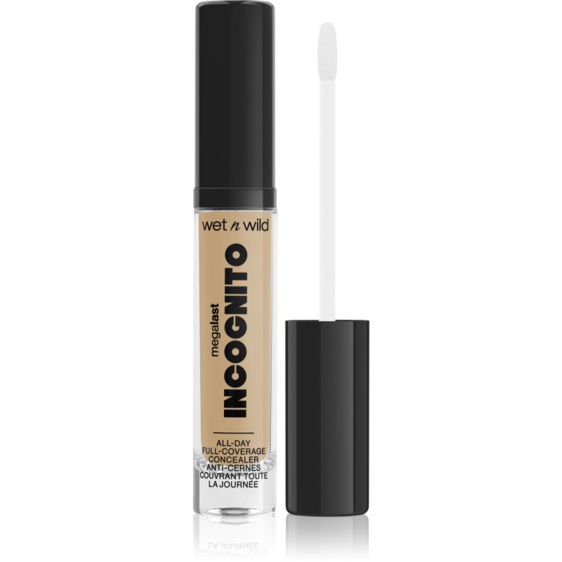 Wet n Wild MegaLast Incognito krémes korrektor a teljes fedésre árnyalat Medium Honey 5