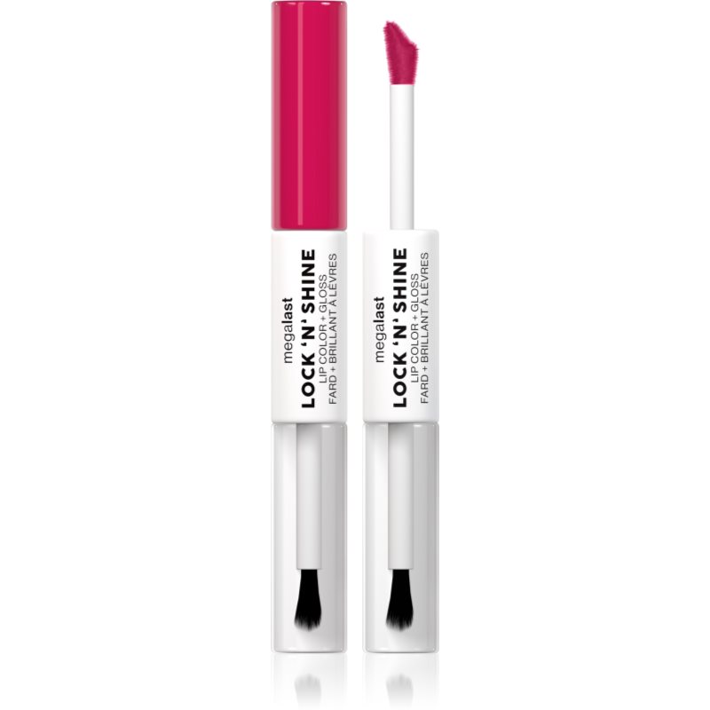 Wet n Wild MegaLast Lock n' Shine hosszan tartó rúzs és ajakfény árnyalat Irresistible 8 ml-Ár