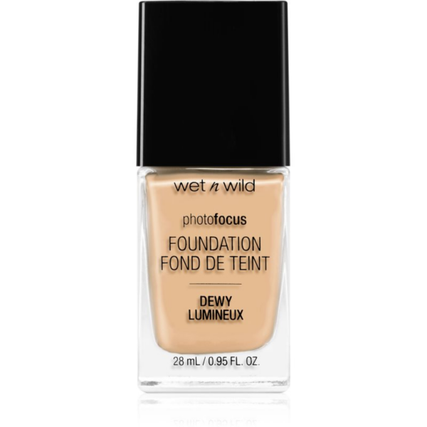 Wet n Wild Photo Focus könnyű hidratáló alapozó az élénk bőrért árnyalat Soft Beige 28 ml-Ár