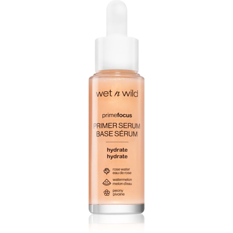 Wet n Wild Prime Focus bőrvilágosító alapozó szérum hidratáló hatással 30 ml-Ár
