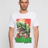 White Avengers Explosion T-shirt