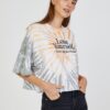 White Batik T-Shirt TALLY WEiJL - Women