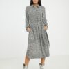White-Black Women Patterned Dress Fransa - Women