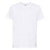 White Children's T-shirt Slim Fit Russell