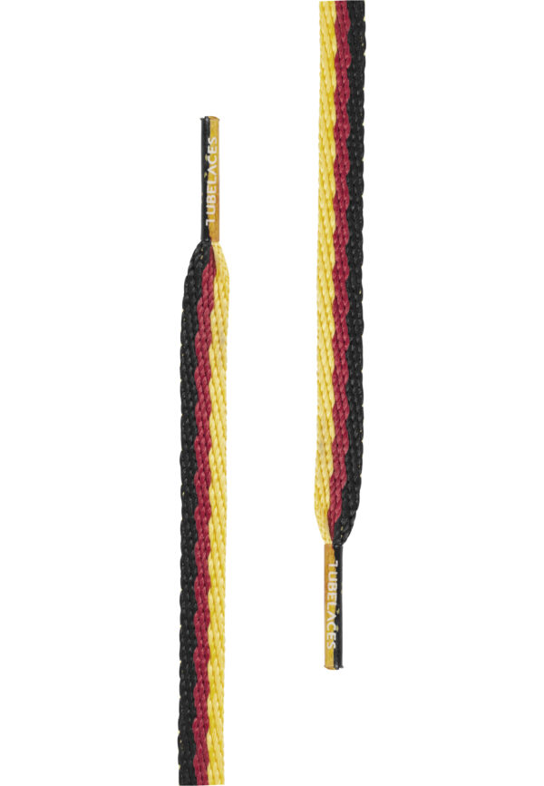 White Flat German Laces