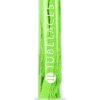 White Flat neon green