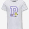 White Girls' T-Shirt ONLY Peanuts - Girls
