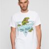 White Jurassic Park Raptors T-shirt