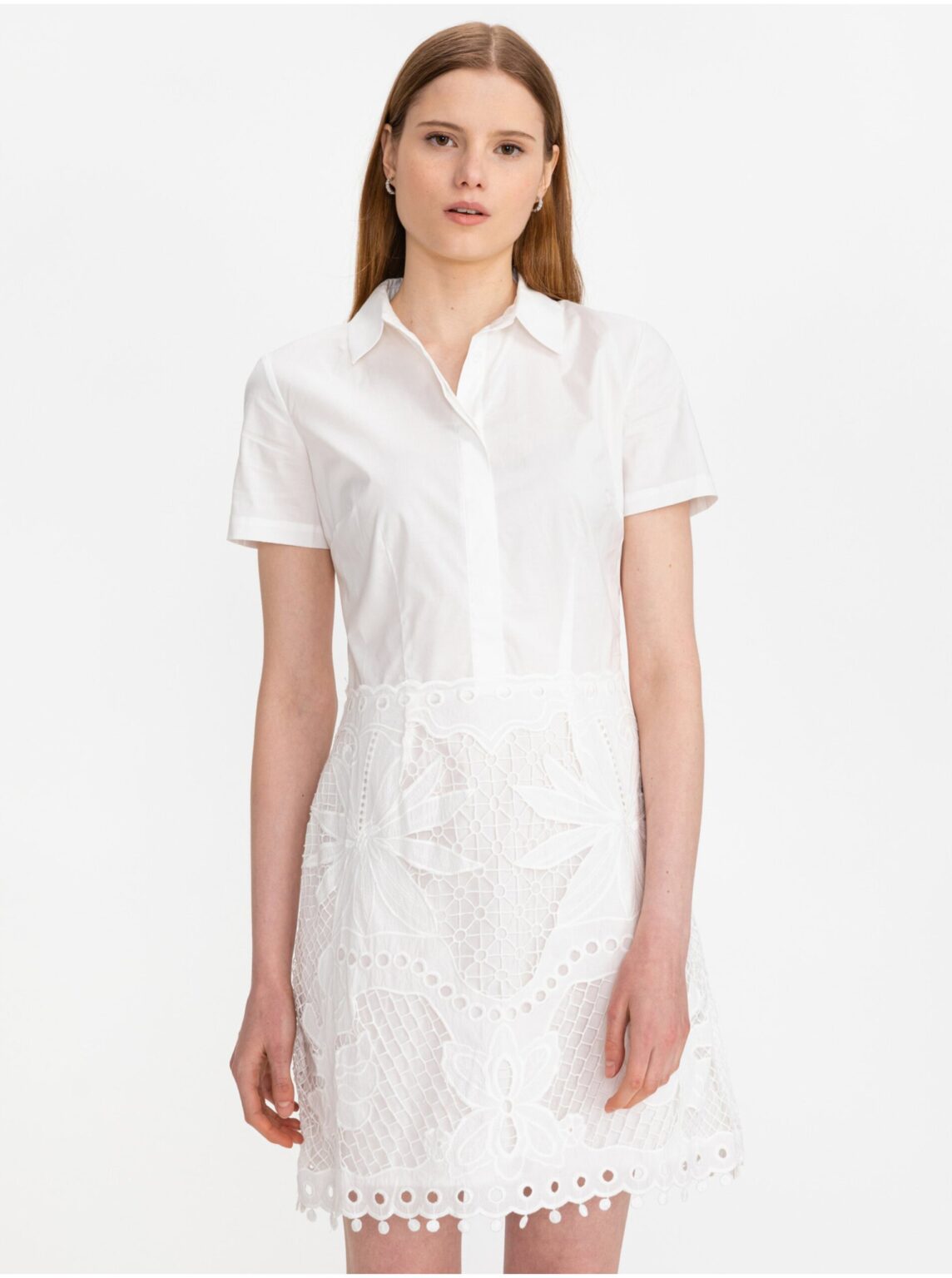 White Ladies Dress Guess Rita - Women