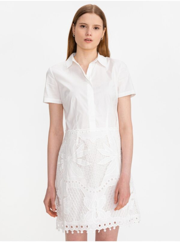 White Ladies Dress Guess Rita - Women