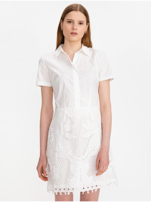 White Ladies Dress Guess Rita - Women