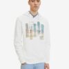 White Mens Hoodie Tom Tailor - Men