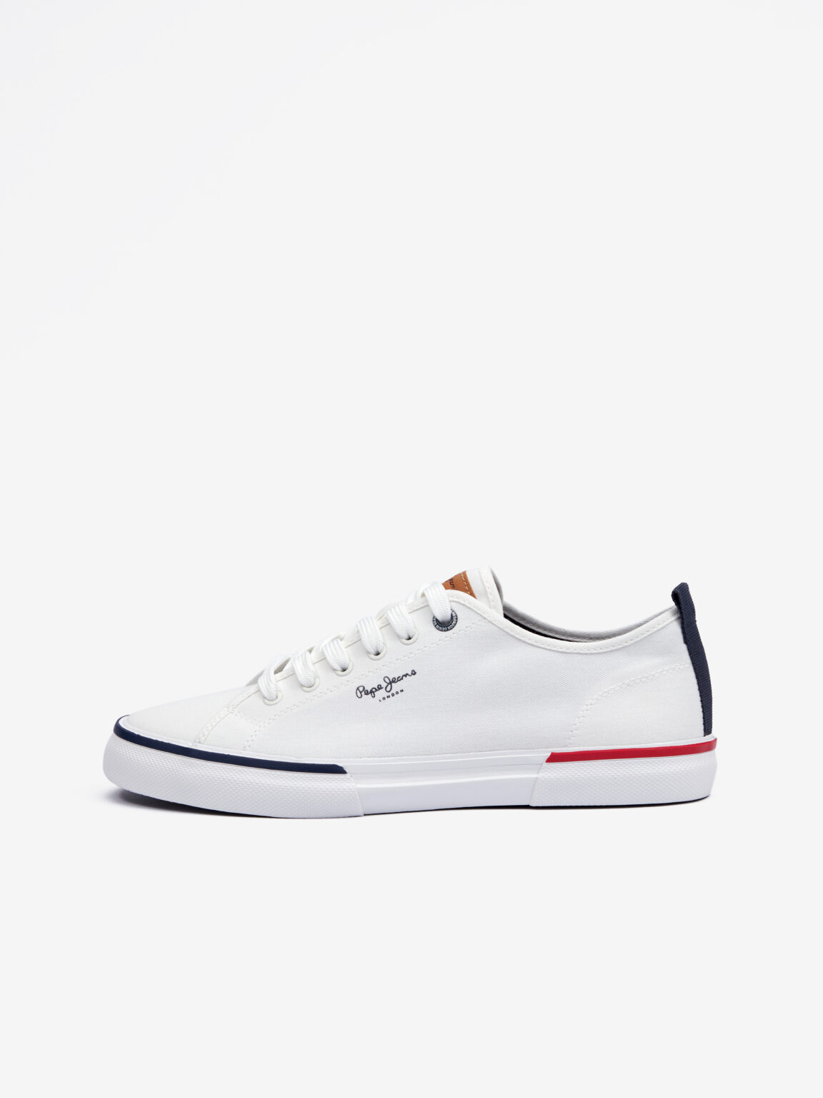White Men's Pepe Jeans Kenton Smart Sneakers
