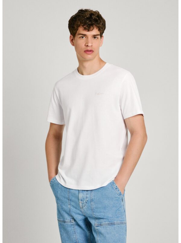 White Men's Pepe Jeans T-Shirt - Men's